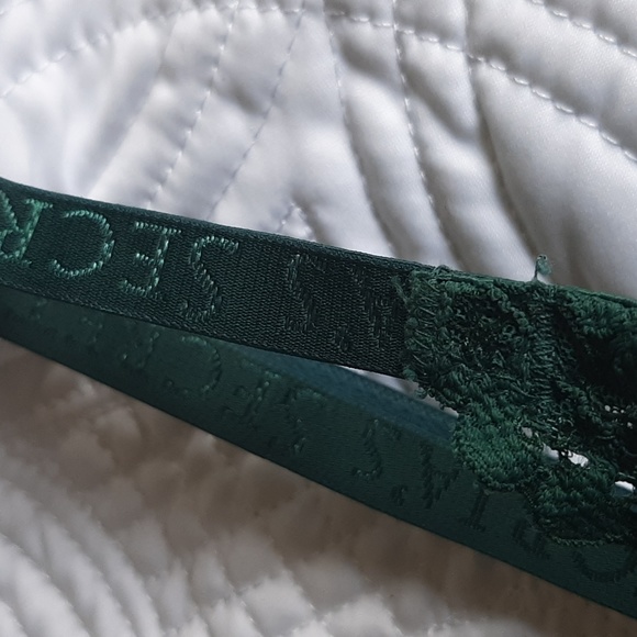 Victoria's Secret bra. Corsett lace. Size 36C. Dark green. Adjustable … - Picture 6 of 15